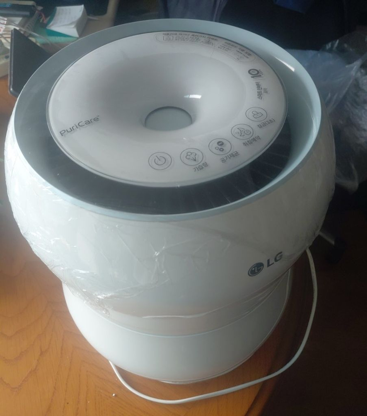 자연기화 에어워셔 LG 퓨리케어 가습기 이미지