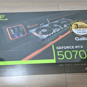 미개봉) 만리 RTX 5070 Ti 가야르도 갈라도 새제품 5070ti (무상AS 3년) 이미지
