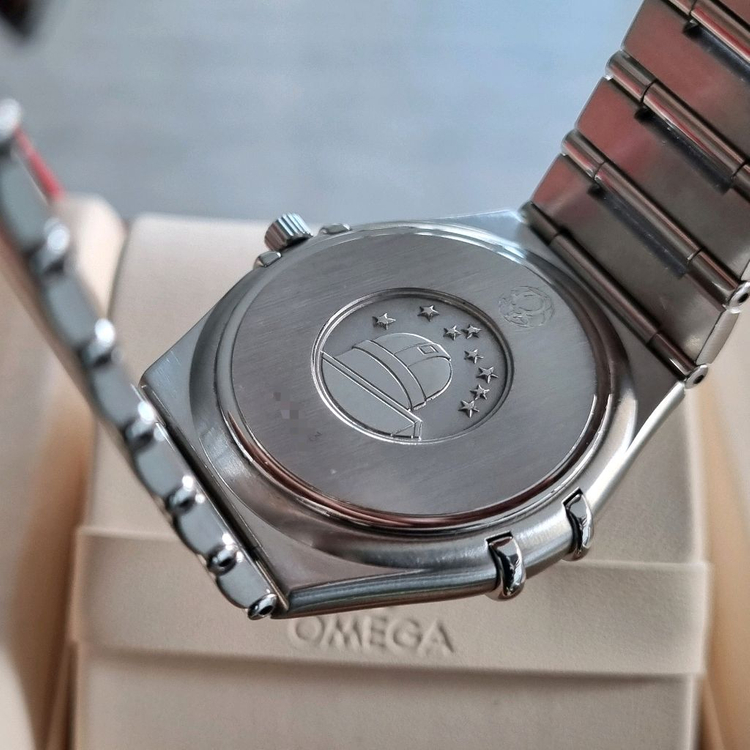 오메가 구구형 컨스틸레이션 다크 블루 쿼츠 33.5mm 1512.40 이미지