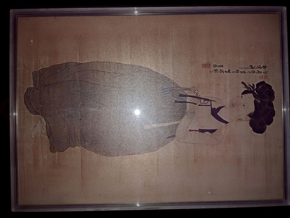 미인도 70g단오풍정&월하정인70g액자형999.9%실버 이미지