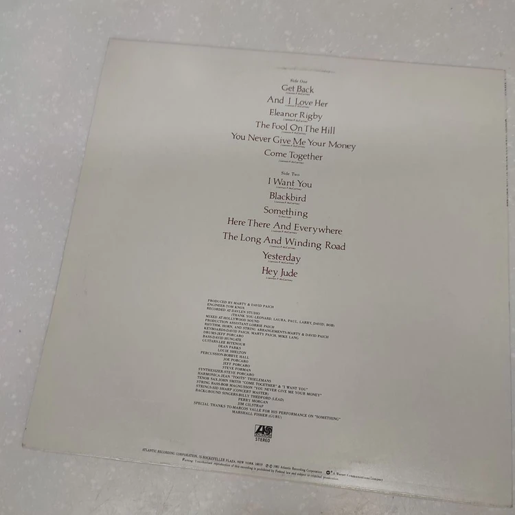 Sarah Vaughan (세라 본) - Songs Of The Beatles (LP) 이미지