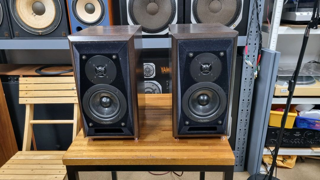 희귀 명기 Technics SB-M300 MK2 북쉘프 스피커 (DDD 방식, 바이와이어링 지원) 이미지