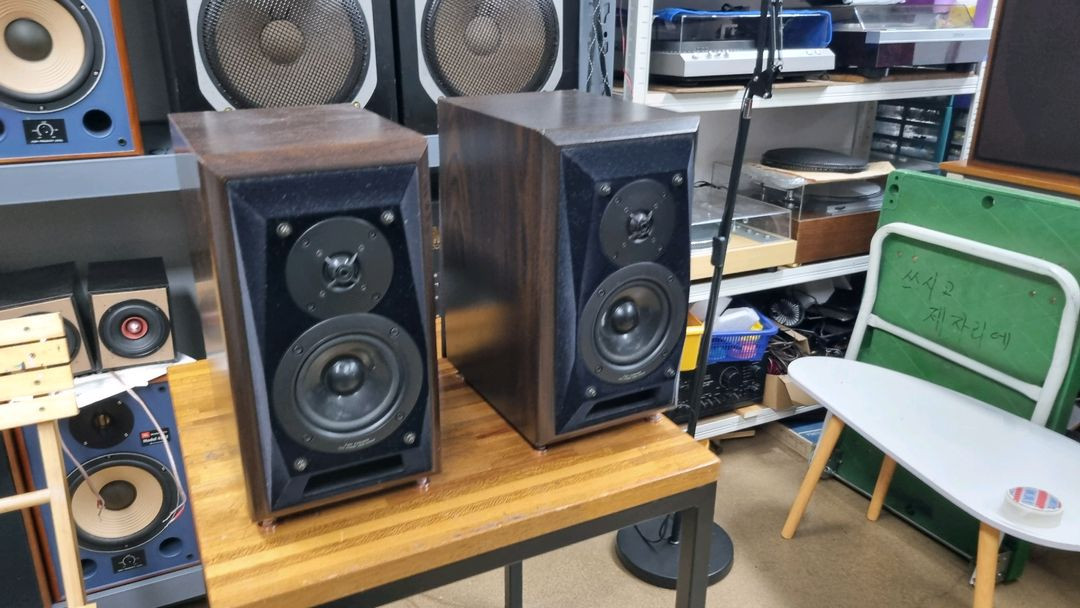 희귀 명기 Technics SB-M300 MK2 북쉘프 스피커 (DDD 방식, 바이와이어링 지원) 이미지