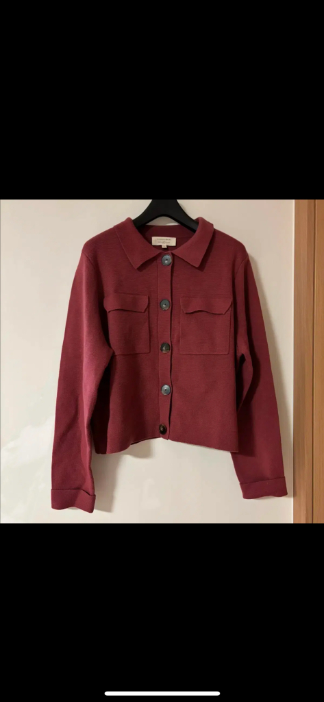 세잔 세잔느 베티 카라 니트 가디건 자켓 출근룩 히피 보헤미안 보호시크 이미지