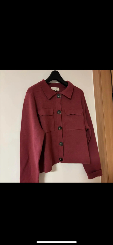 세잔 세잔느 베티 카라 니트 가디건 자켓 출근룩 히피 보헤미안 보호시크 이미지