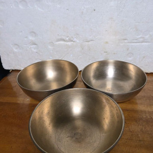 유기그릇 3점 ( 큰 대접 ) 이미지