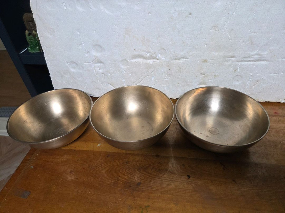 유기그릇 3점 ( 큰 대접 ) 이미지