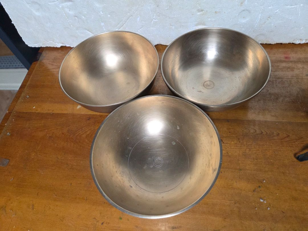 유기그릇 3점 ( 큰 대접 ) 이미지