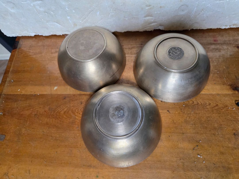 유기그릇 3점 ( 큰 대접 ) 이미지