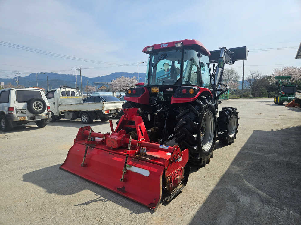 동양트랙터TX76 (76마력) 로더 로타리 포함 판매 이미지
