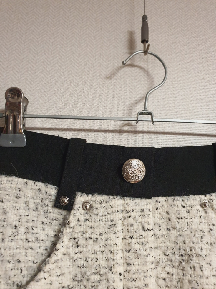 마쥬 maje 부클레 트위드 스커트 34 사이즈 정품 이미지