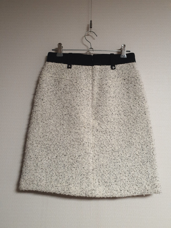 마쥬 maje 부클레 트위드 스커트 34 사이즈 정품 이미지