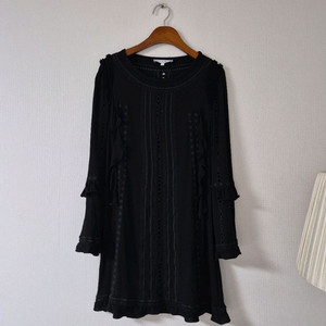 IRO 블랙 레이스 슬리브원피스(사이즈34) 이미지