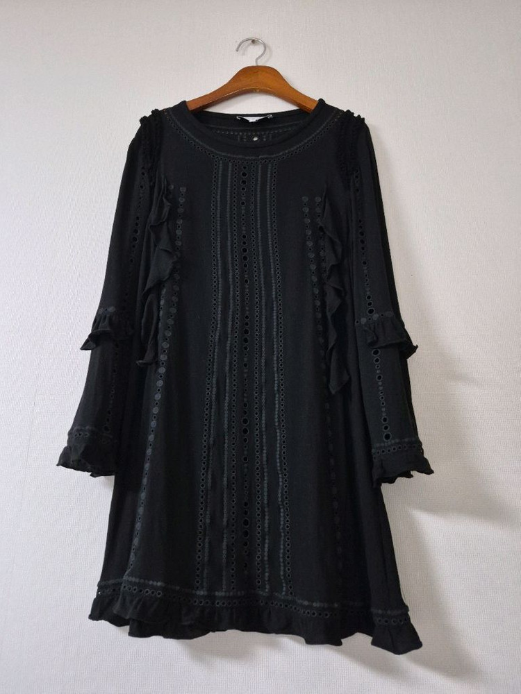 IRO 블랙 레이스 슬리브원피스(사이즈34) 이미지