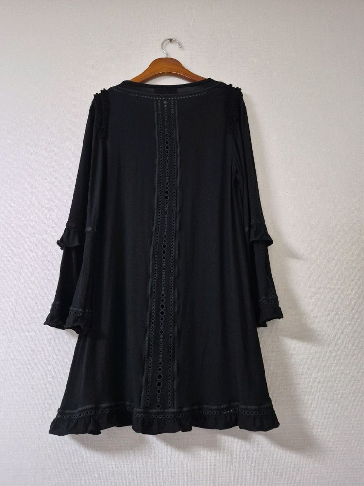 IRO 블랙 레이스 슬리브원피스(사이즈34) 이미지