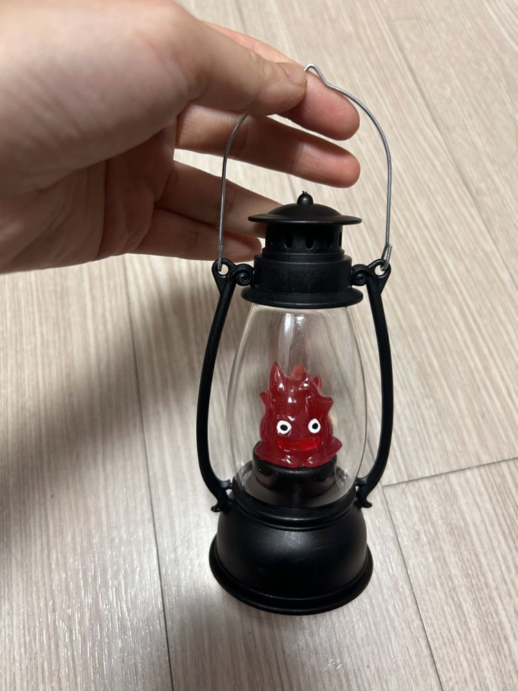 하울의 움직이는성 캘시퍼 랜턴 미니 무드등 이미지
