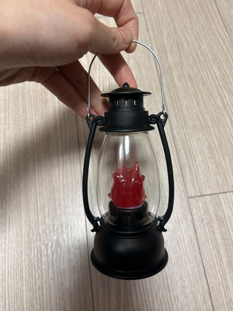 하울의 움직이는성 캘시퍼 랜턴 미니 무드등 이미지