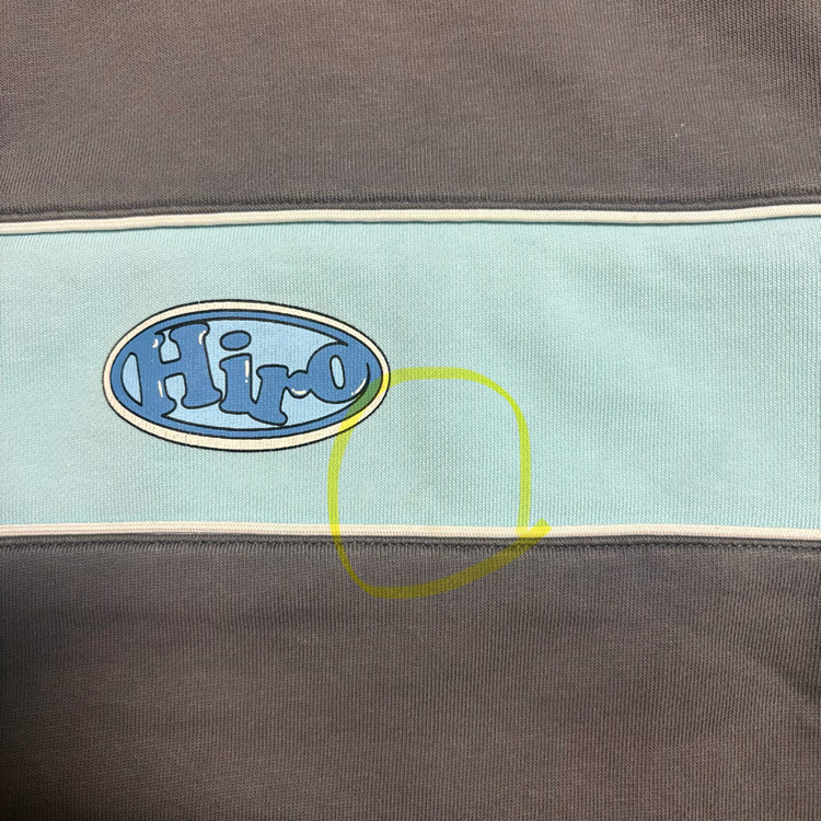 히로 파이핑 스웻 맨투맨 티셔츠 120 이미지