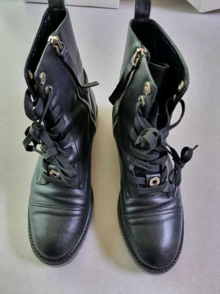 슈꼼마보니 가죽 워커 이미지