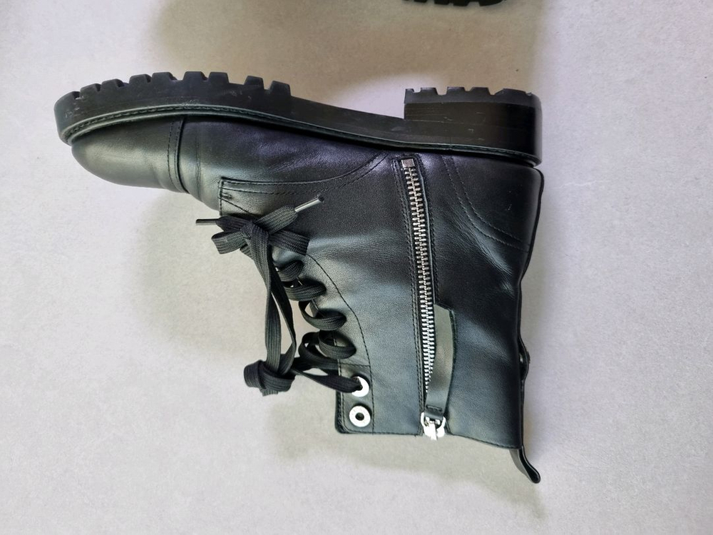 슈꼼마보니 가죽 워커 이미지