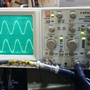 40MHz 아날로그 오실로스코프 이미지