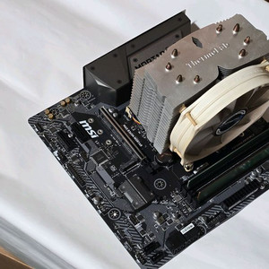 CPU + 메인보드 + 쿨러 + 백플레이트 이미지