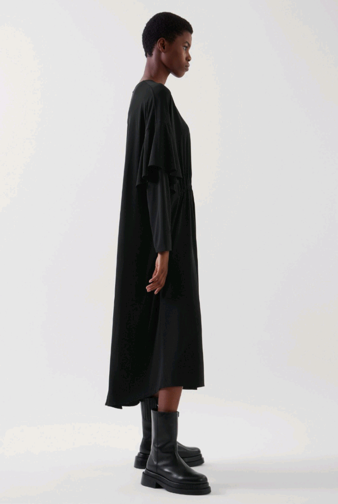 코스 러플 슬리브리스 롱원피스 프리사이즈 이미지