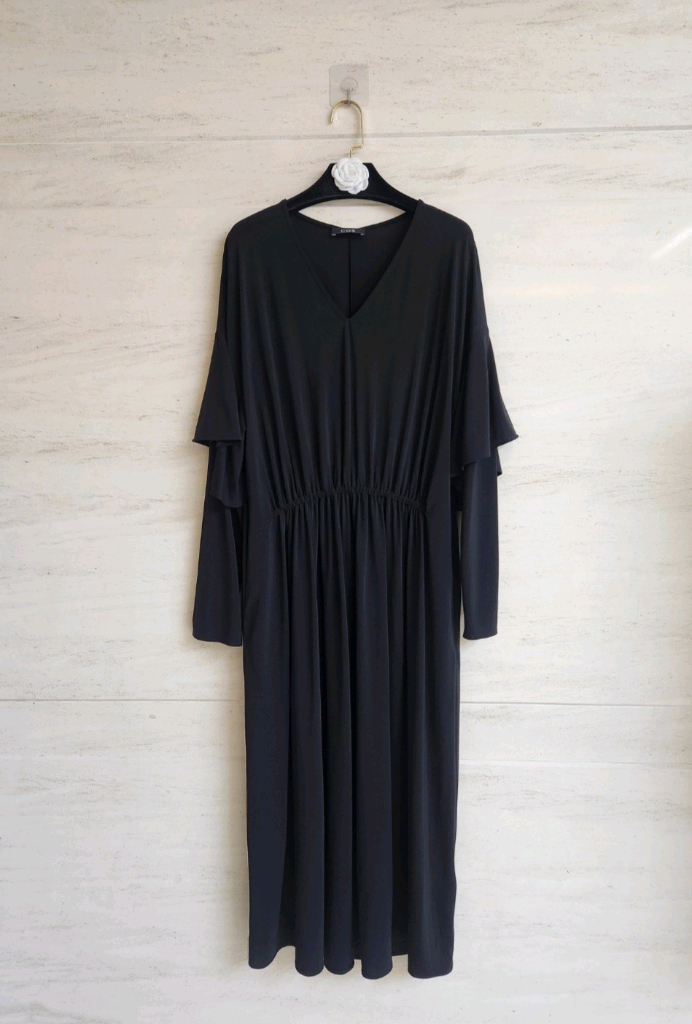 코스 러플 슬리브리스 롱원피스 프리사이즈 이미지