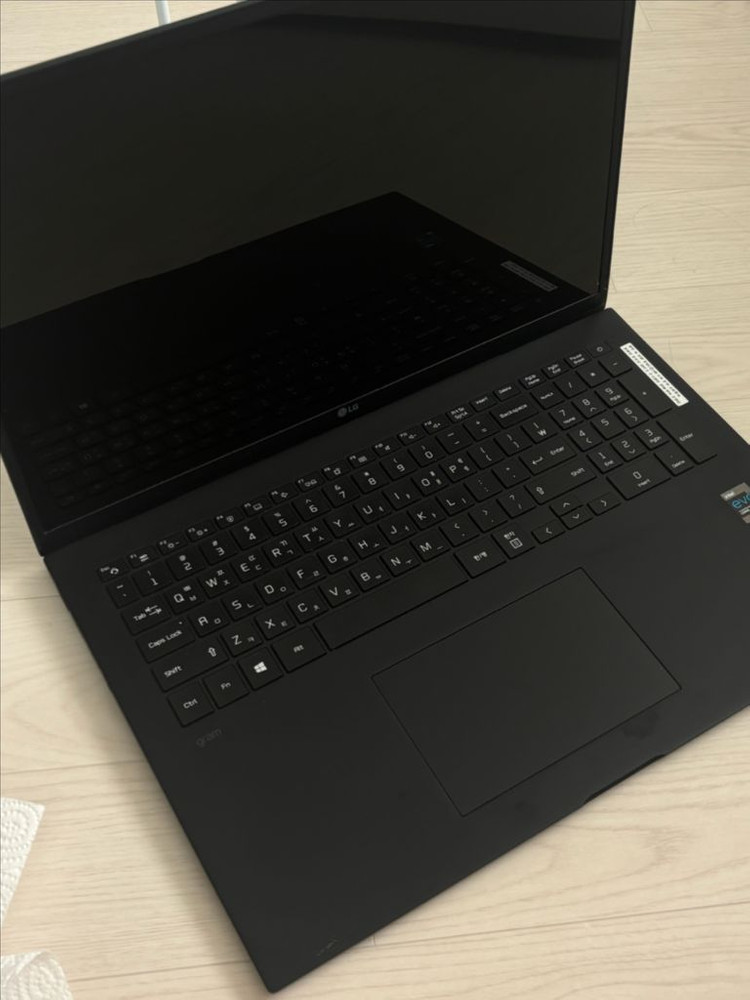 LG 그램 16인치 i7 노트북 17Z90P-GA7BK 이미지