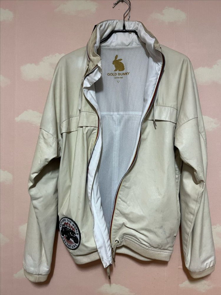 골드바니(gold bunny) 가죽자켓 xs(95-100) 이미지