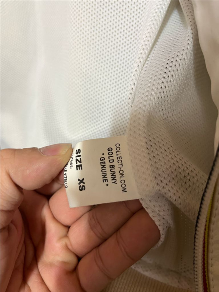 골드바니(gold bunny) 가죽자켓 xs(95-100) 이미지