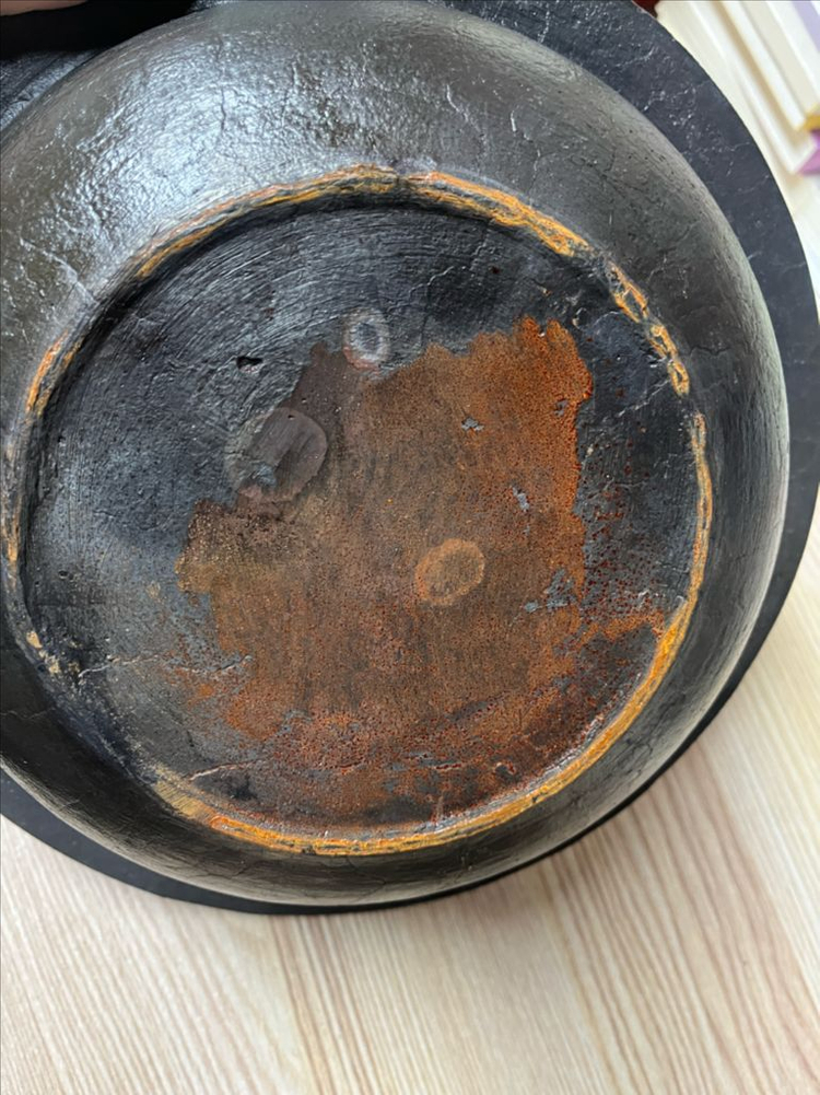 무쇠 솥단지 이미지