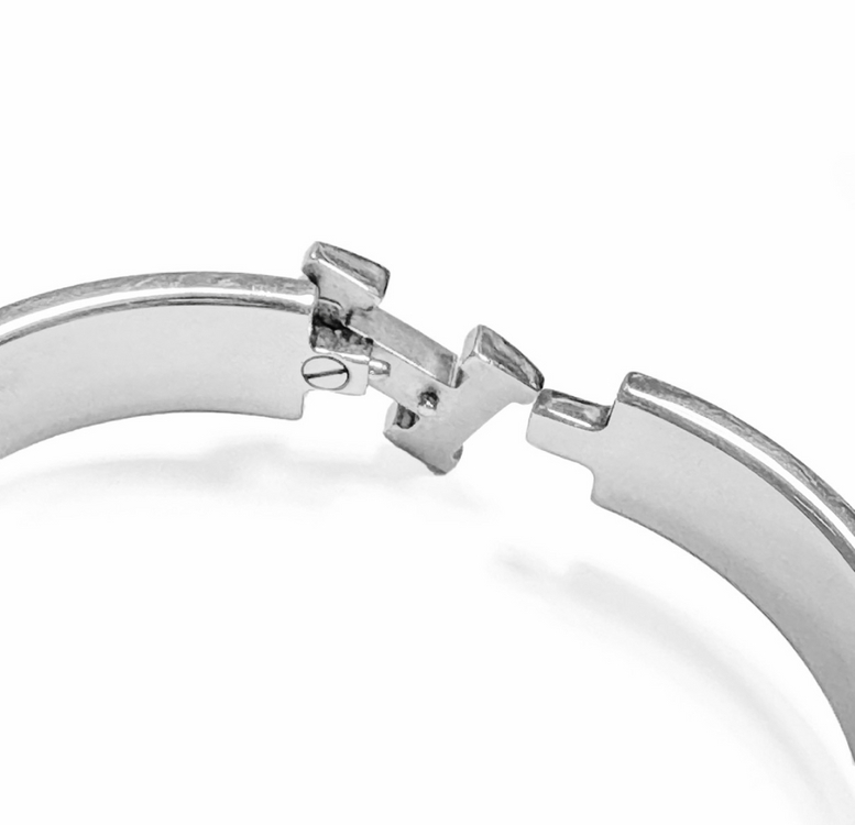 [PM] 에르메스 클릭아슈 H 뱅글 브레이슬릿 팔찌 라이트 블루 이미지