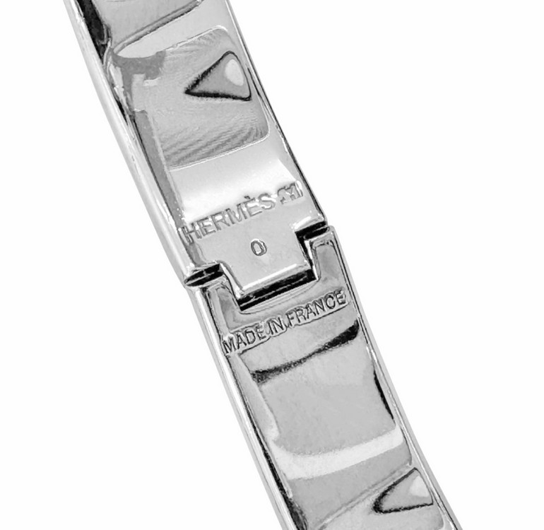 [PM] 에르메스 클릭아슈 H 뱅글 브레이슬릿 팔찌 라이트 블루 이미지