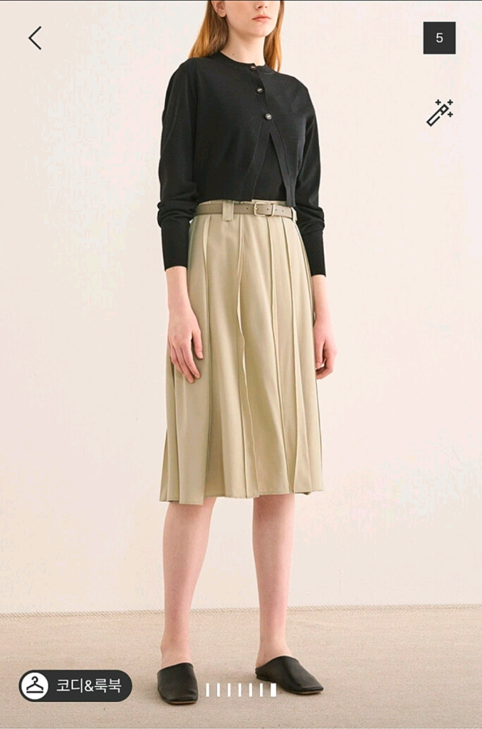 더캐시미어 울 크롭 니트 가디건 블랙 66 랑방 마인 타임 시스템 오브제 sjsj 이미지