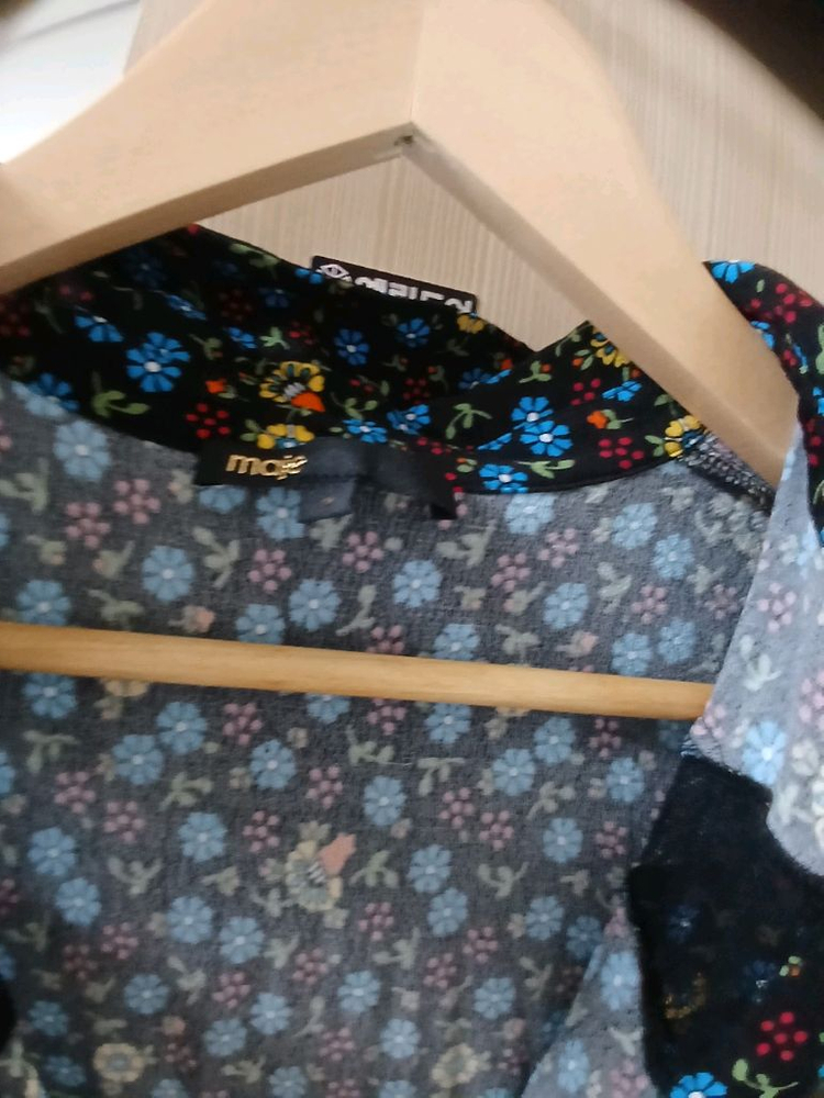 마쥬 성유리 플로럴 패턴 롱 원피스 이미지