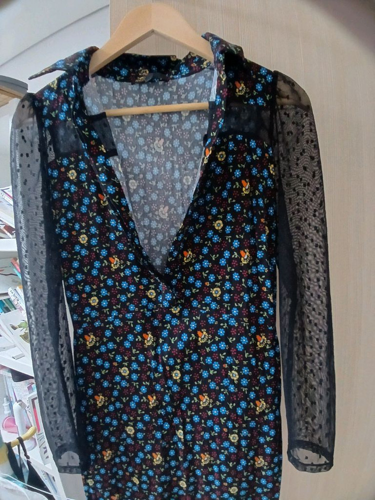 마쥬 성유리 플로럴 패턴 롱 원피스 이미지