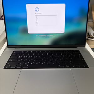 맥북프로 16 m4 max 48GB 2TB 배터리 3사이클 이미지
