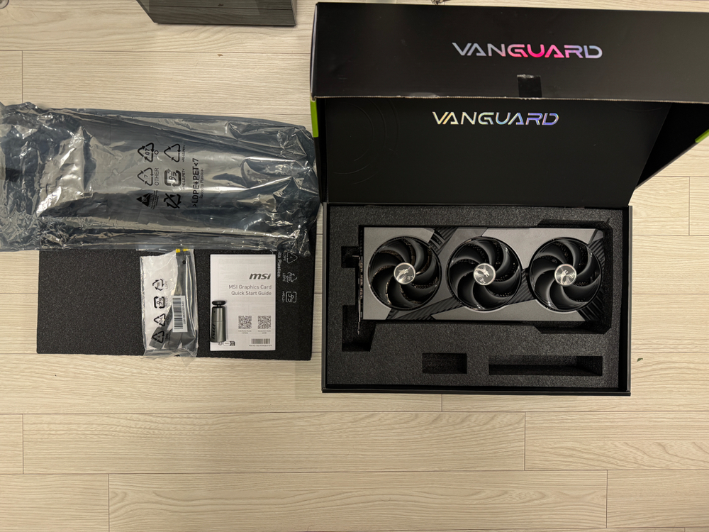 rtx 5080 soc 뱅가드 미중고 이미지