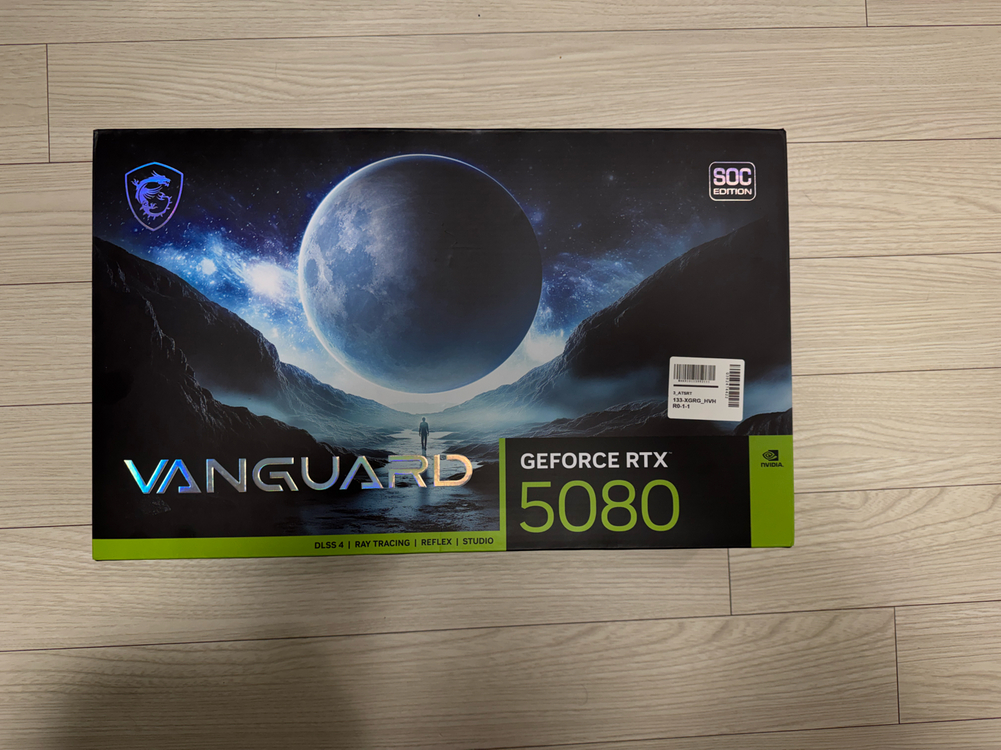 rtx 5080 soc 뱅가드 미중고 이미지
