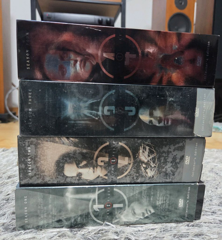 X파일 DVD 시즌1~4(4세트) 이미지