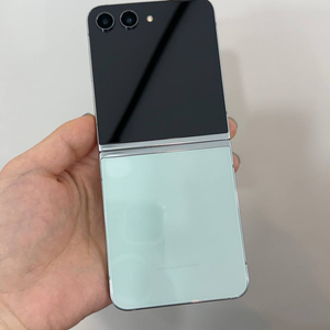 무잔상)갤럭시Z플립5 민트 512GB Y1729 이미지