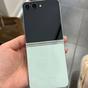 무잔상)갤럭시Z플립5 민트 512GB Y1729 이미지