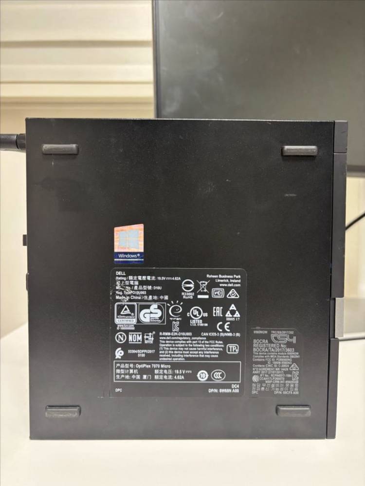 미니PC/Dell OptiPlex 7070 Micro / i5-9500T / RAM 16GB / NVMe 512 이미지