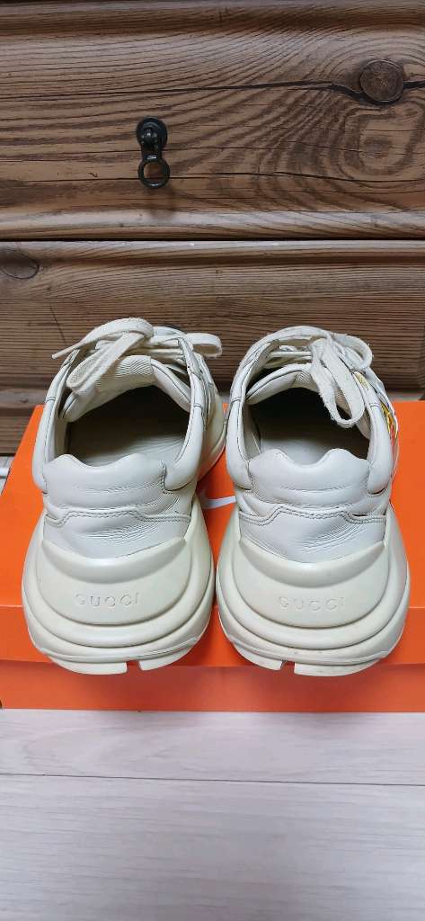 정품 구찌 라이톤 레더 스니커즈(260mm) 이미지