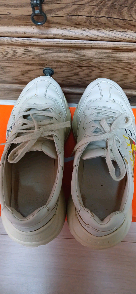 정품 구찌 라이톤 레더 스니커즈(260mm) 이미지