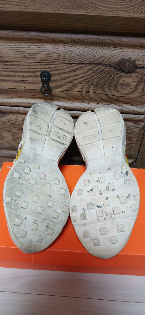 정품 구찌 라이톤 레더 스니커즈(260mm) 이미지