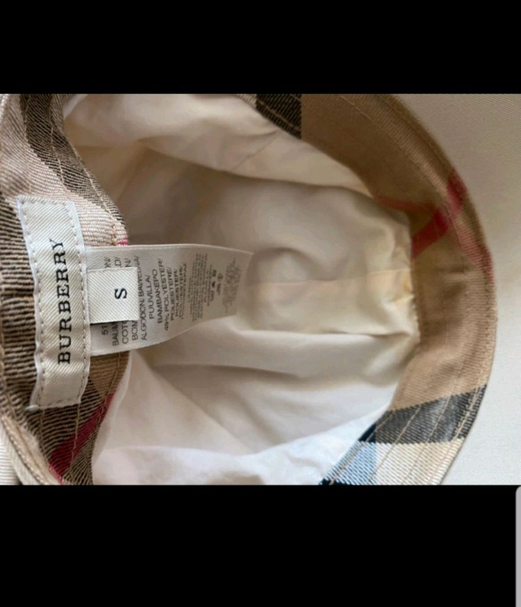 버버리 헌팅캡(정품 이미지