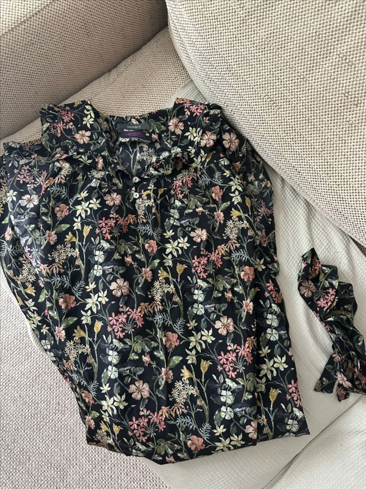 르꼬드아쉬 시그니처 드레스 원피스 리버티 실크 이미지