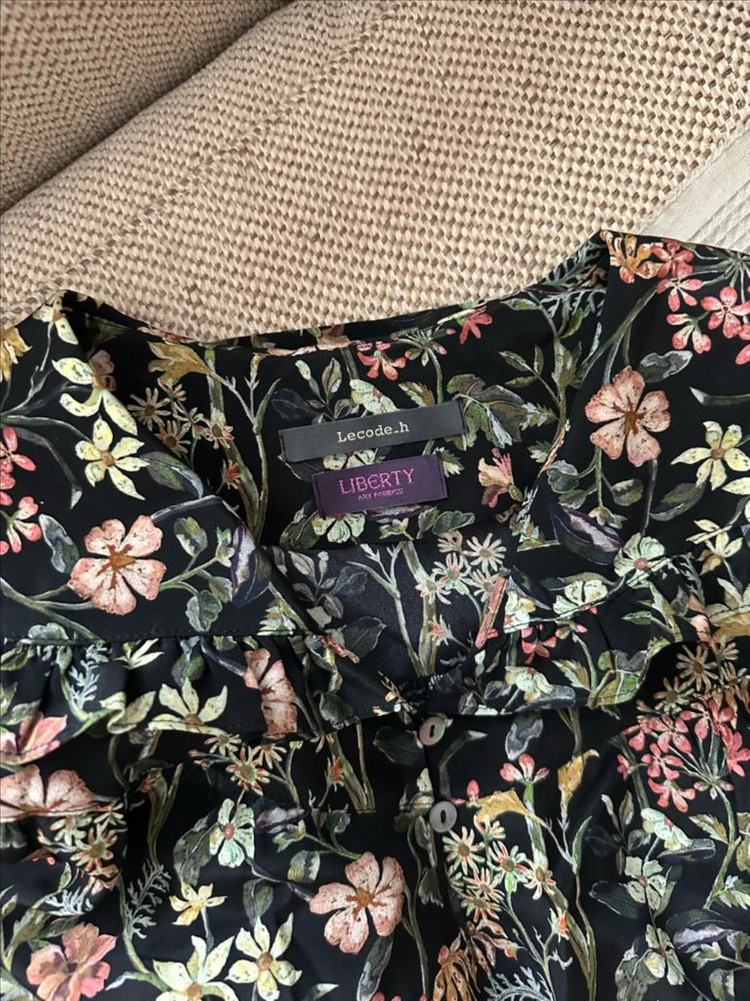 르꼬드아쉬 시그니처 드레스 원피스 리버티 실크 이미지